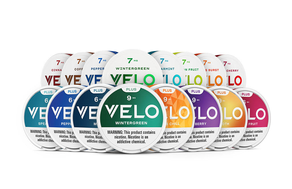 VELO family of brands that include VELO and VELO Plus.